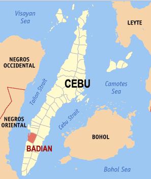 Badian Island, Cebu, Philippines